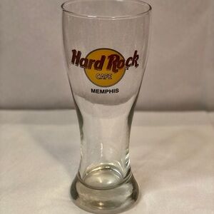 Hard Rock Cafe Memphis Beer Glass